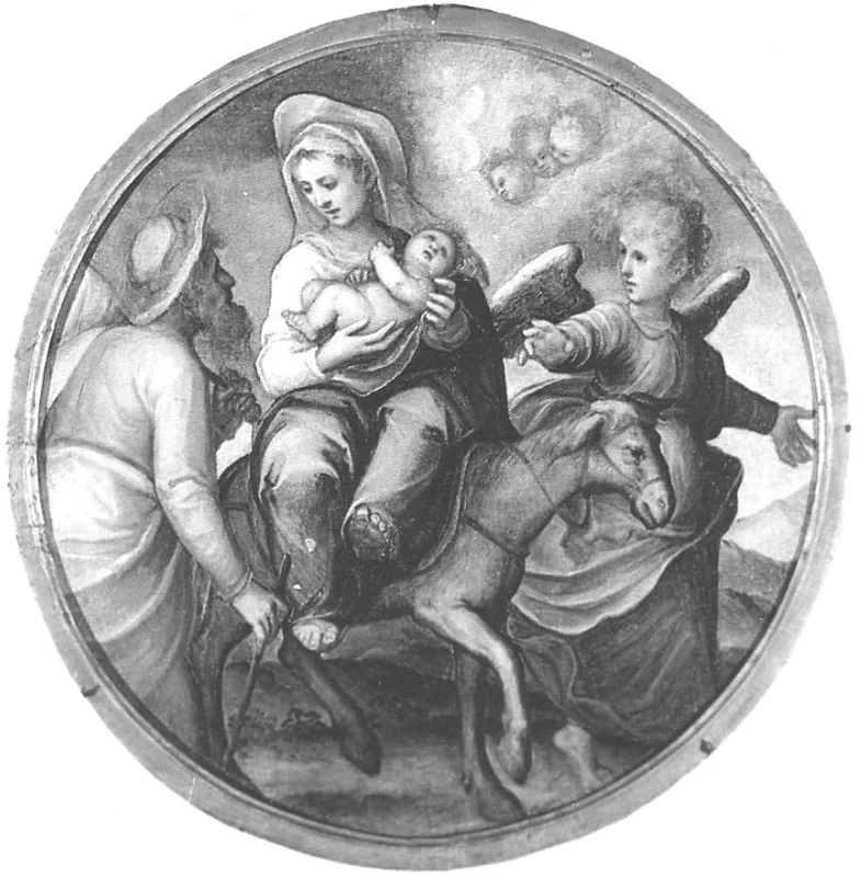 Storie della Vergine. Fuga in Egitto - Alessandria